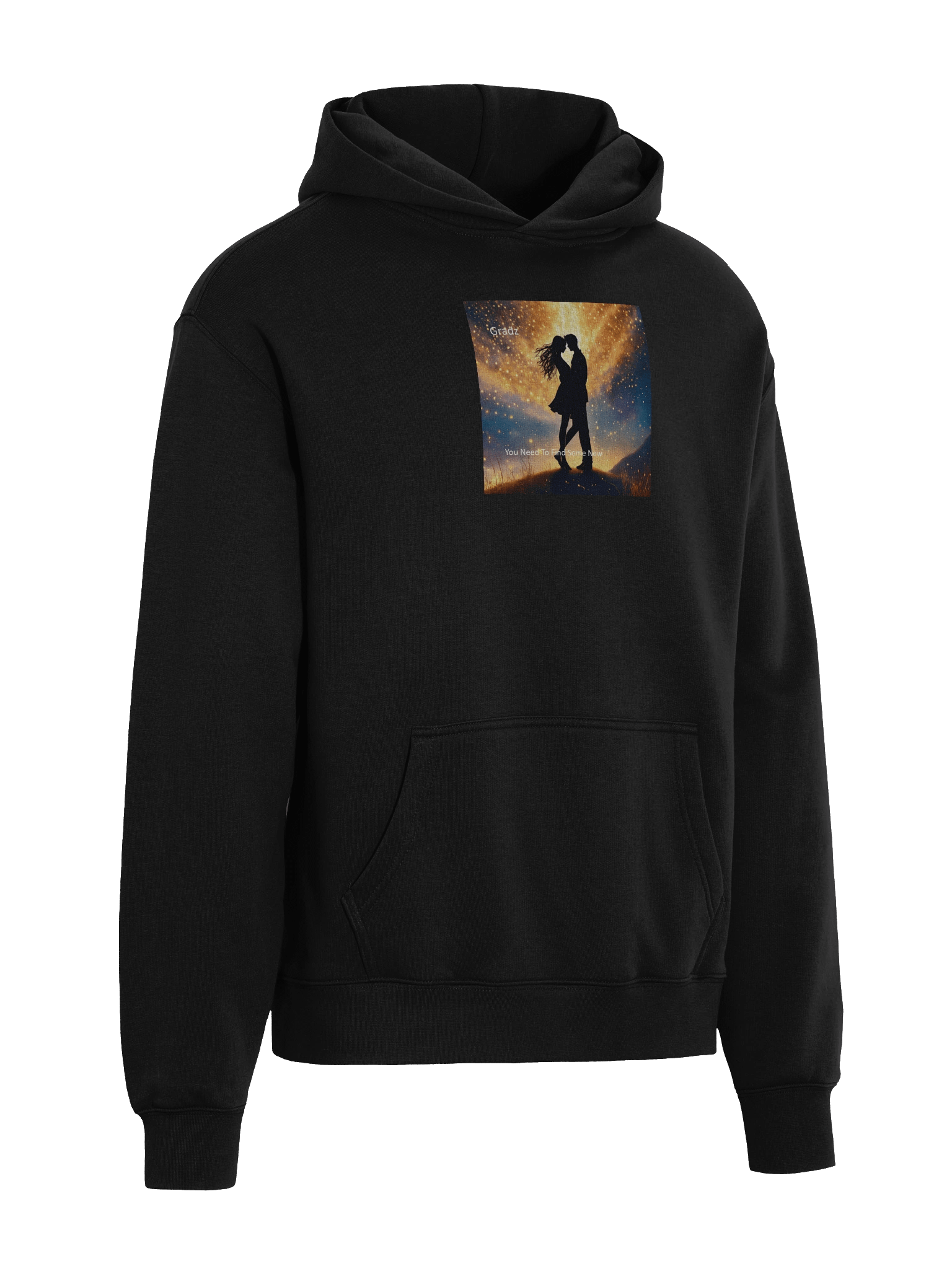 'You Need To Find Some New' Unisex Oversized Hoodie product image (4)