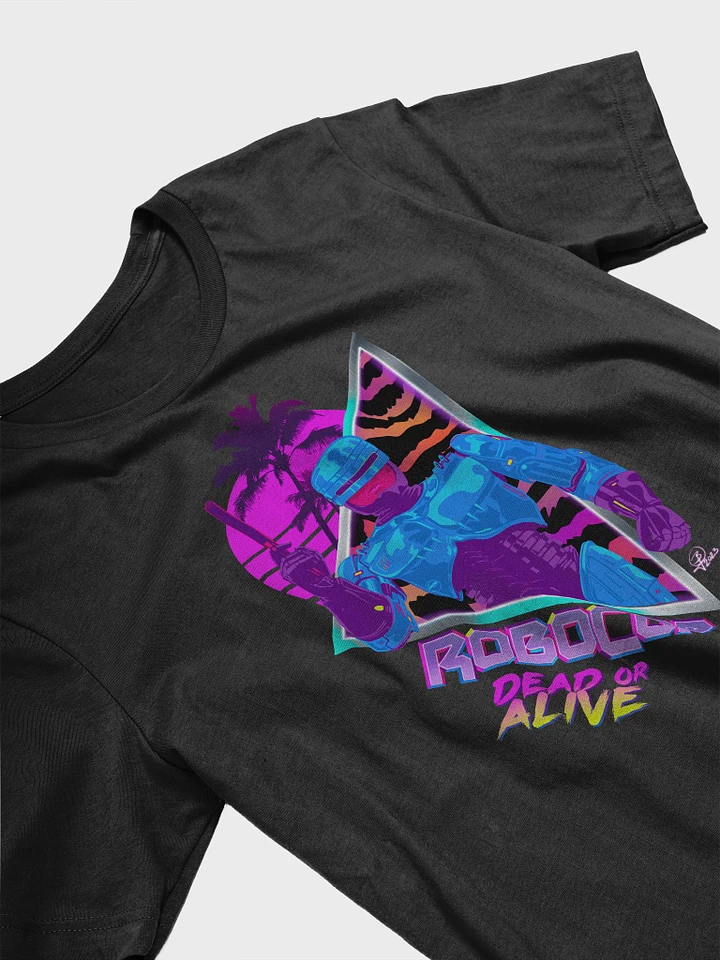 Dead or Alive Synthwave Robocop Shirt product image (1)
