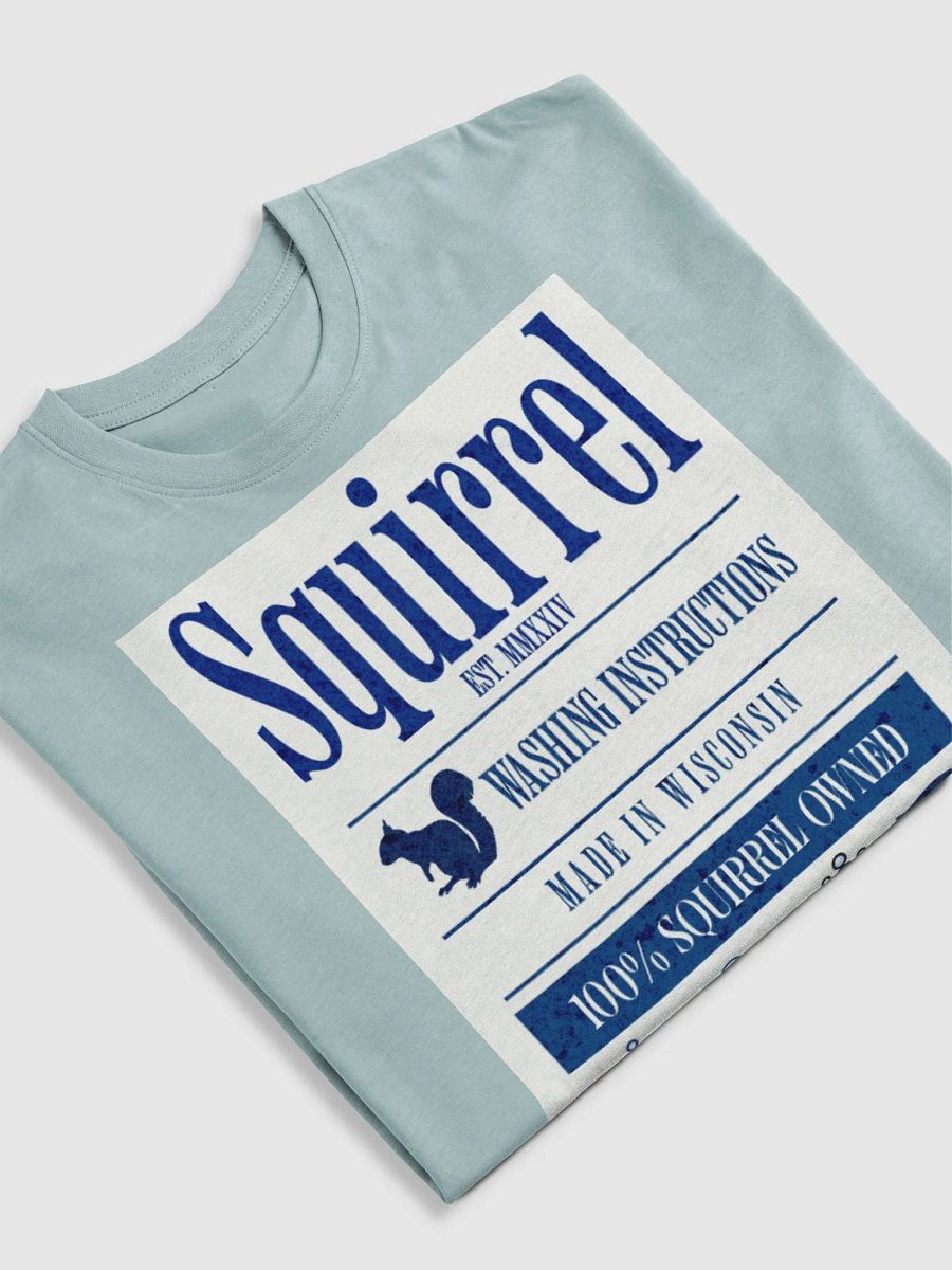 Squirrel Washing Instructions Logo Tee product image (30)