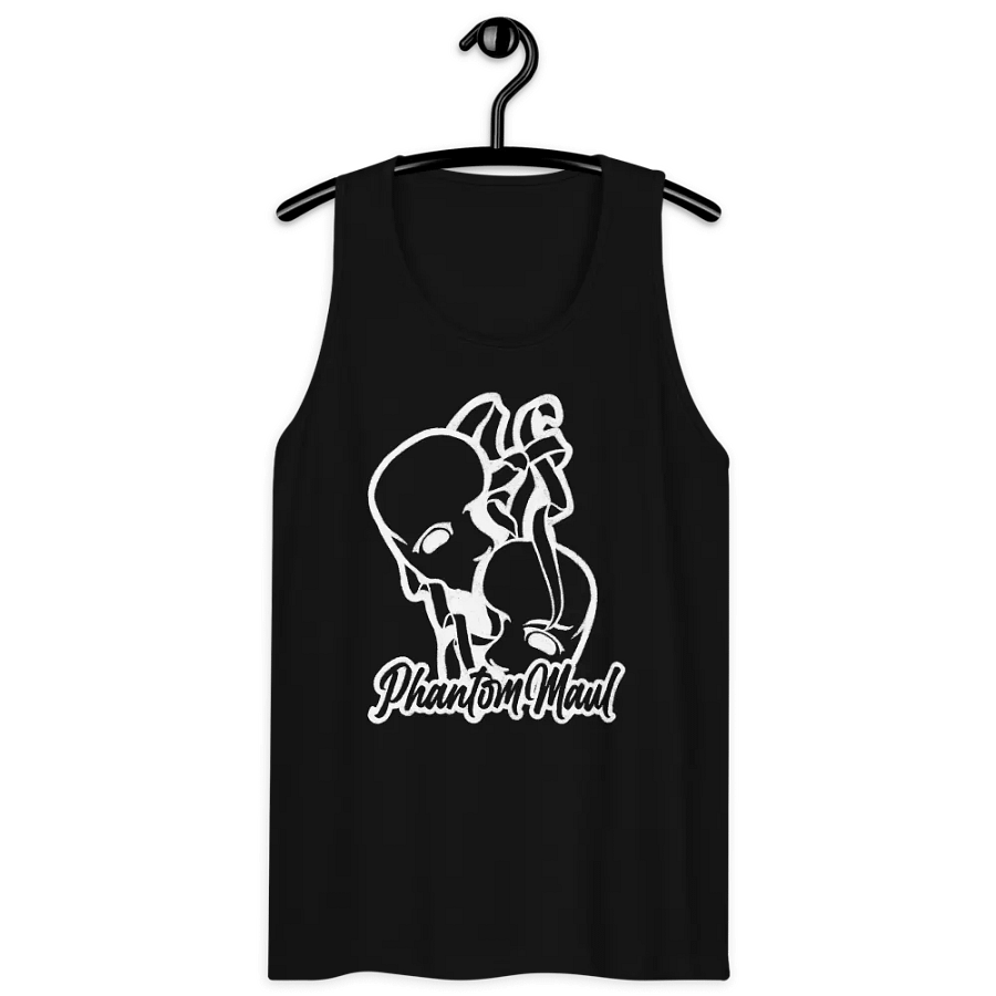 White Logo Men's Tank Top product image (9)