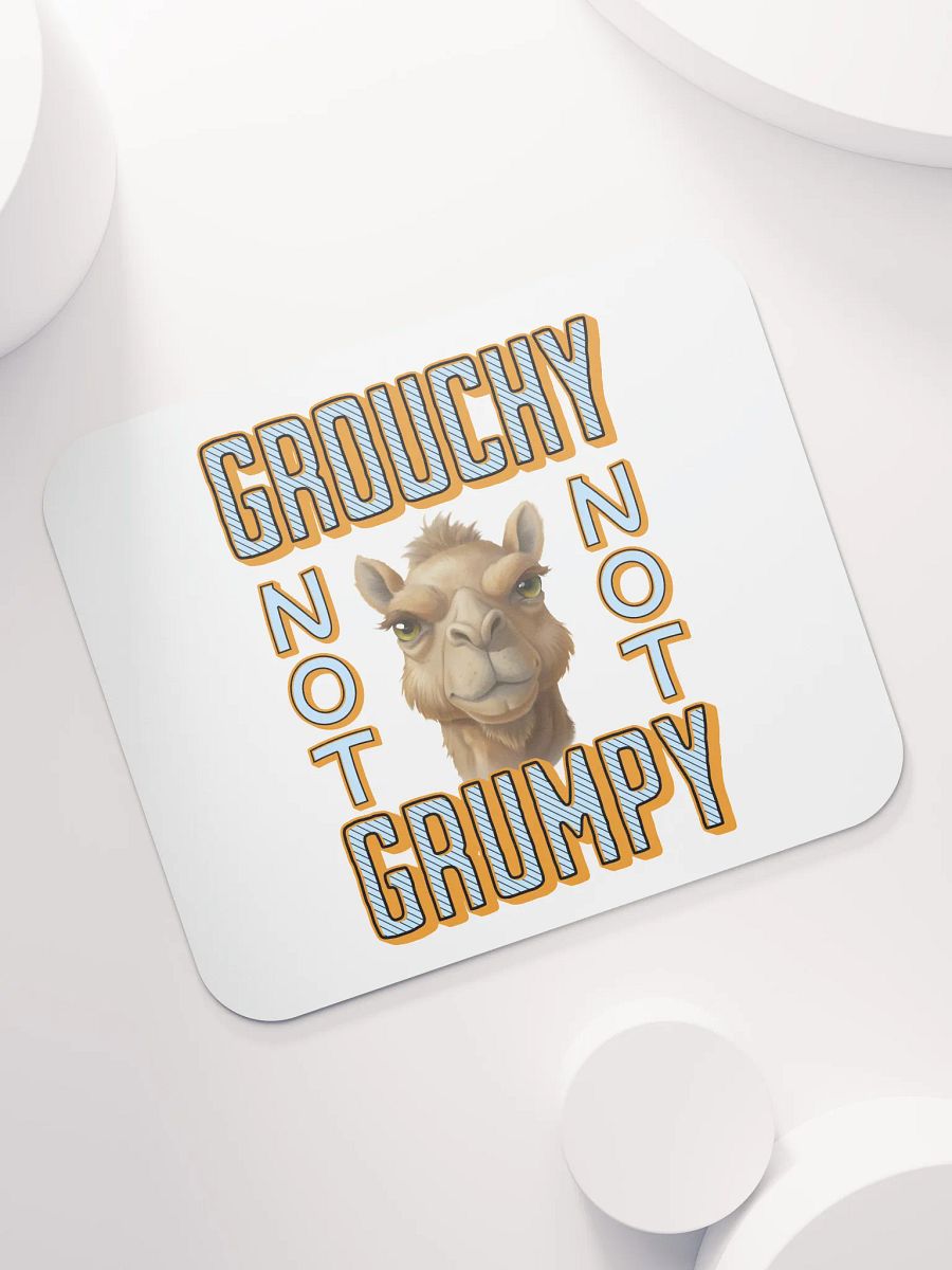 Grouchy Not Grumpy Camel Mouse Pad product image (5)