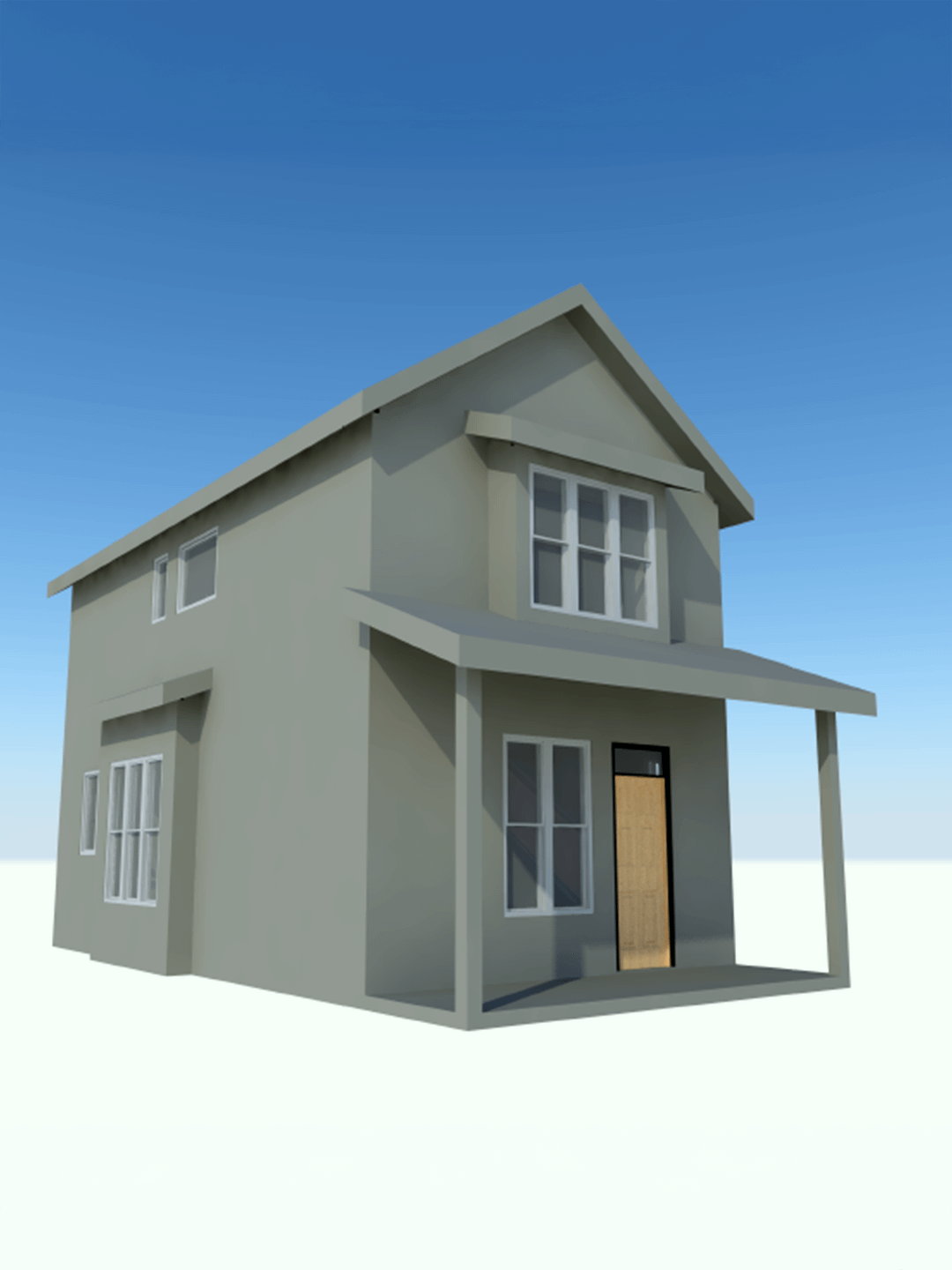 2 Story 2 Bedroom Residence: Project Files product image (2)