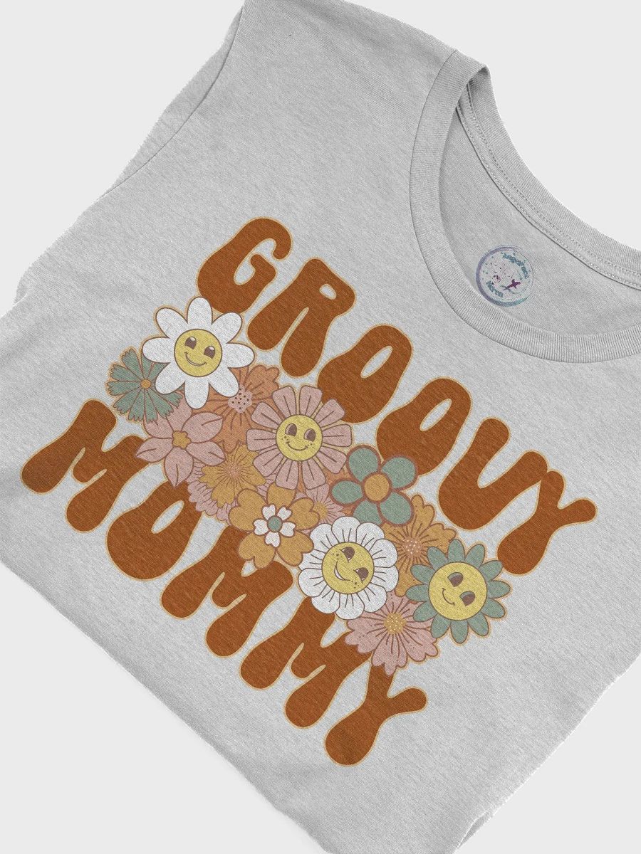 Retro Groovy Mommy Tee product image (6)