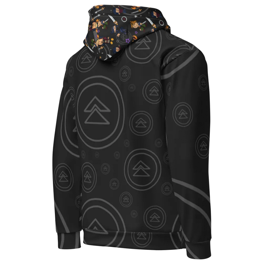 Ghost of tsushima Patterned Hoodie (Black) product image (5)
