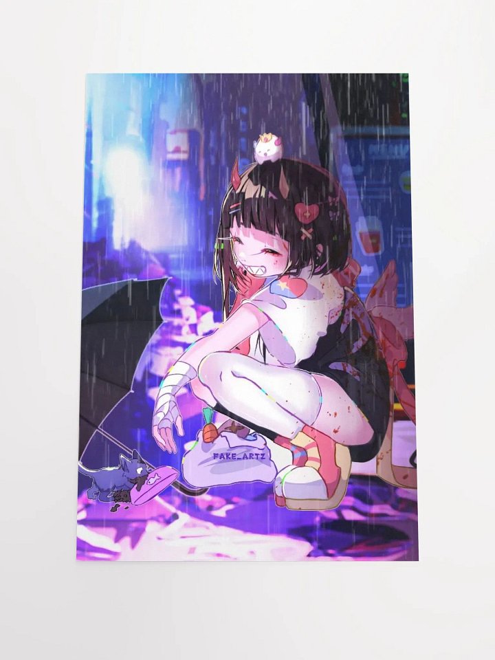 Fake Artz Smile Kitten Poster product image (2)