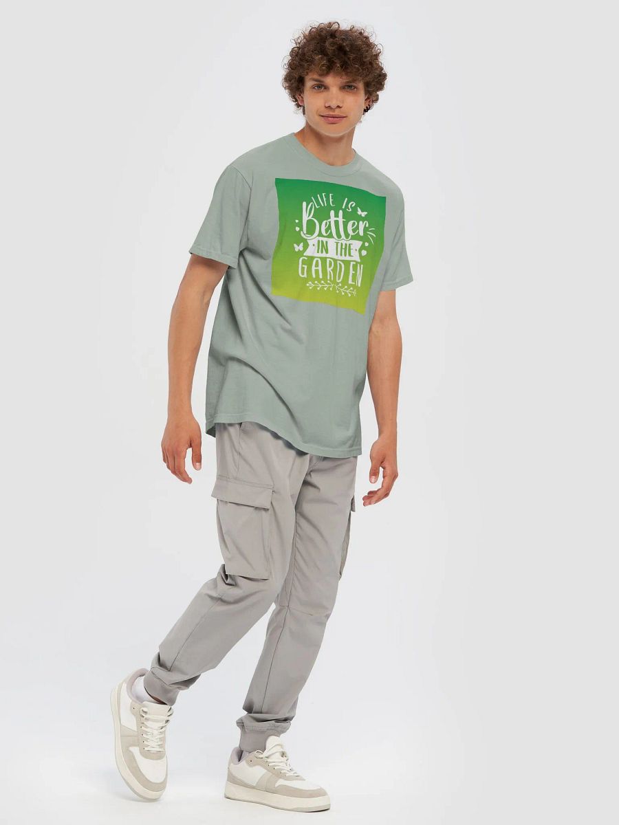 Comfort Garment-Dyed Heavyweight T-Shirt Garden Style product image (7)