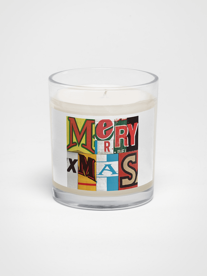 Merry X-Mas Soy Wax Candle product image (1)
