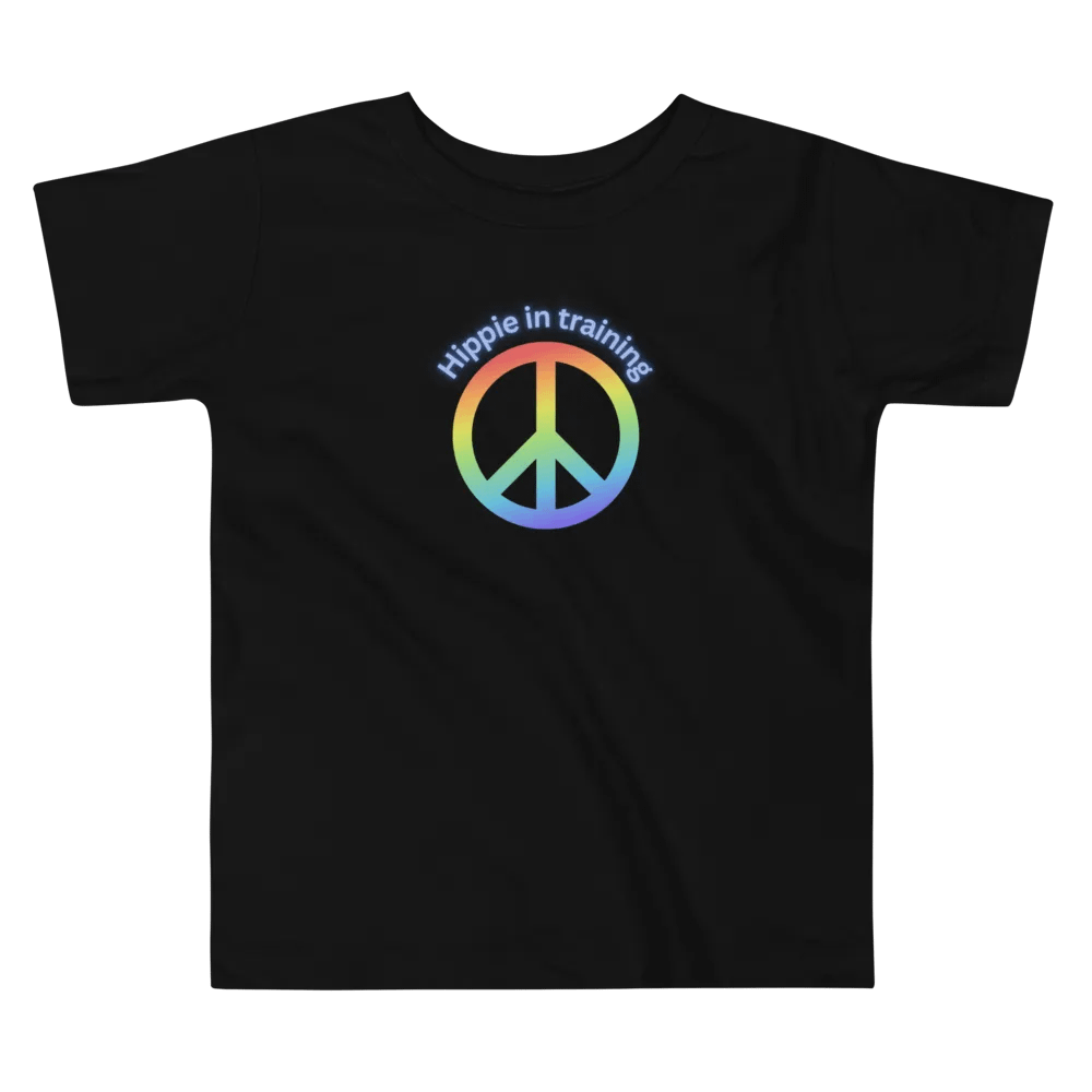 Rainbow Peace Toddler Tee product image (3)