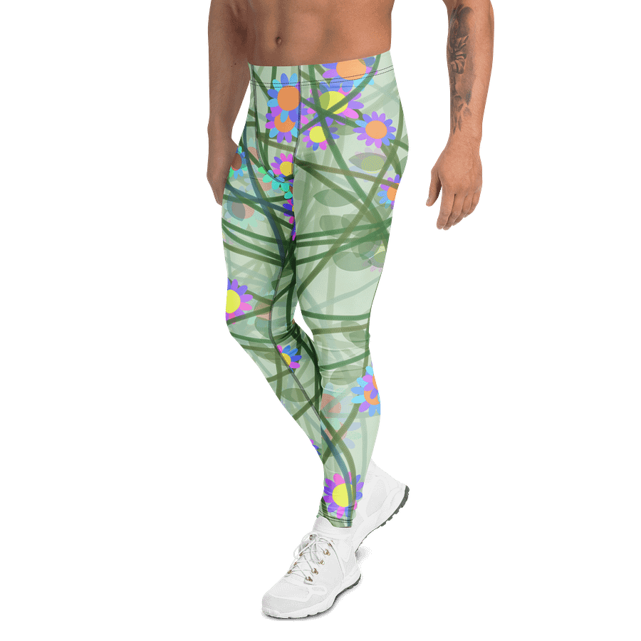 Floral Fusion Men's Leggings product image (4)
