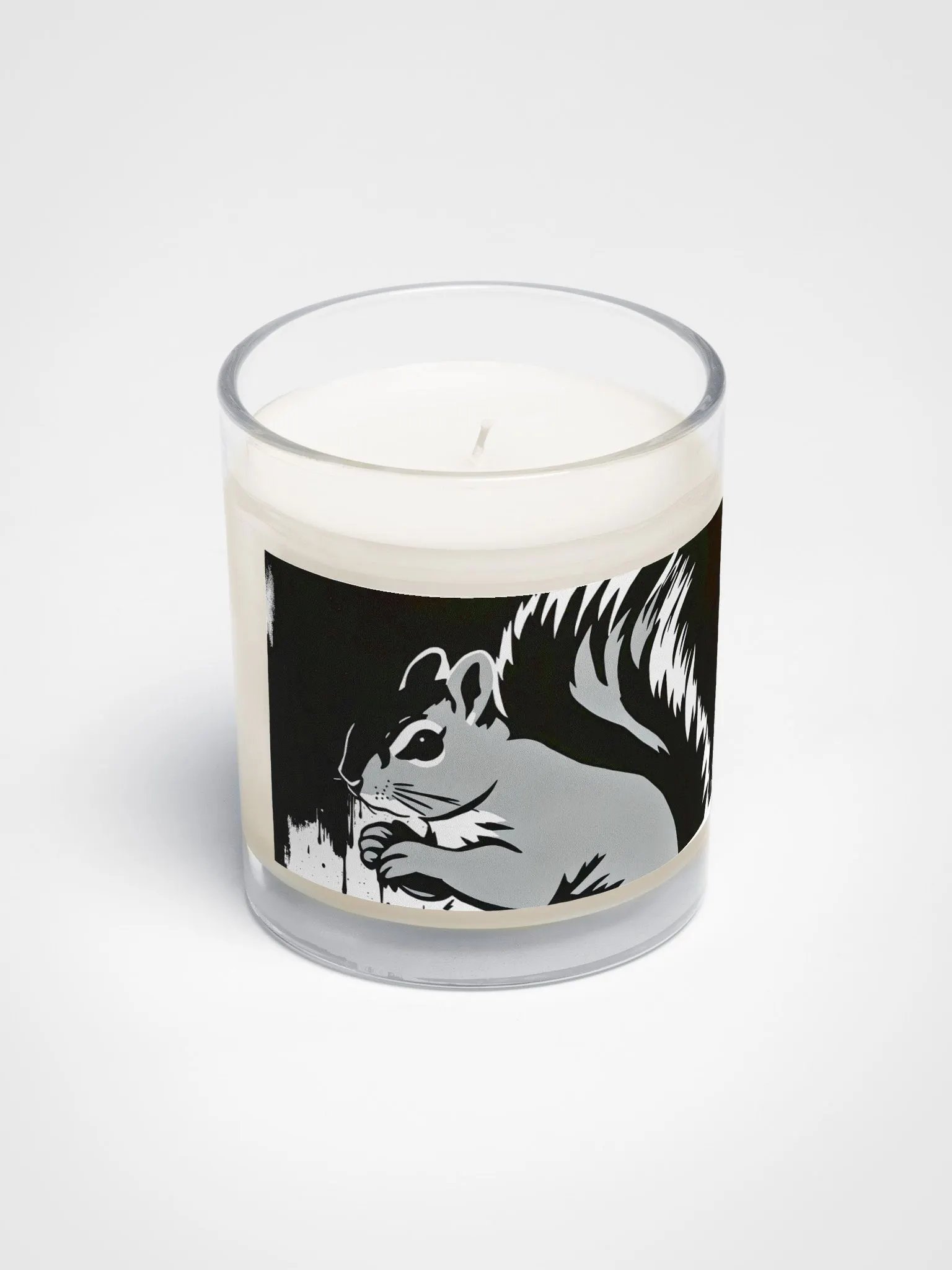 Graphic Squirrel Soy Wax Candle product image (2)