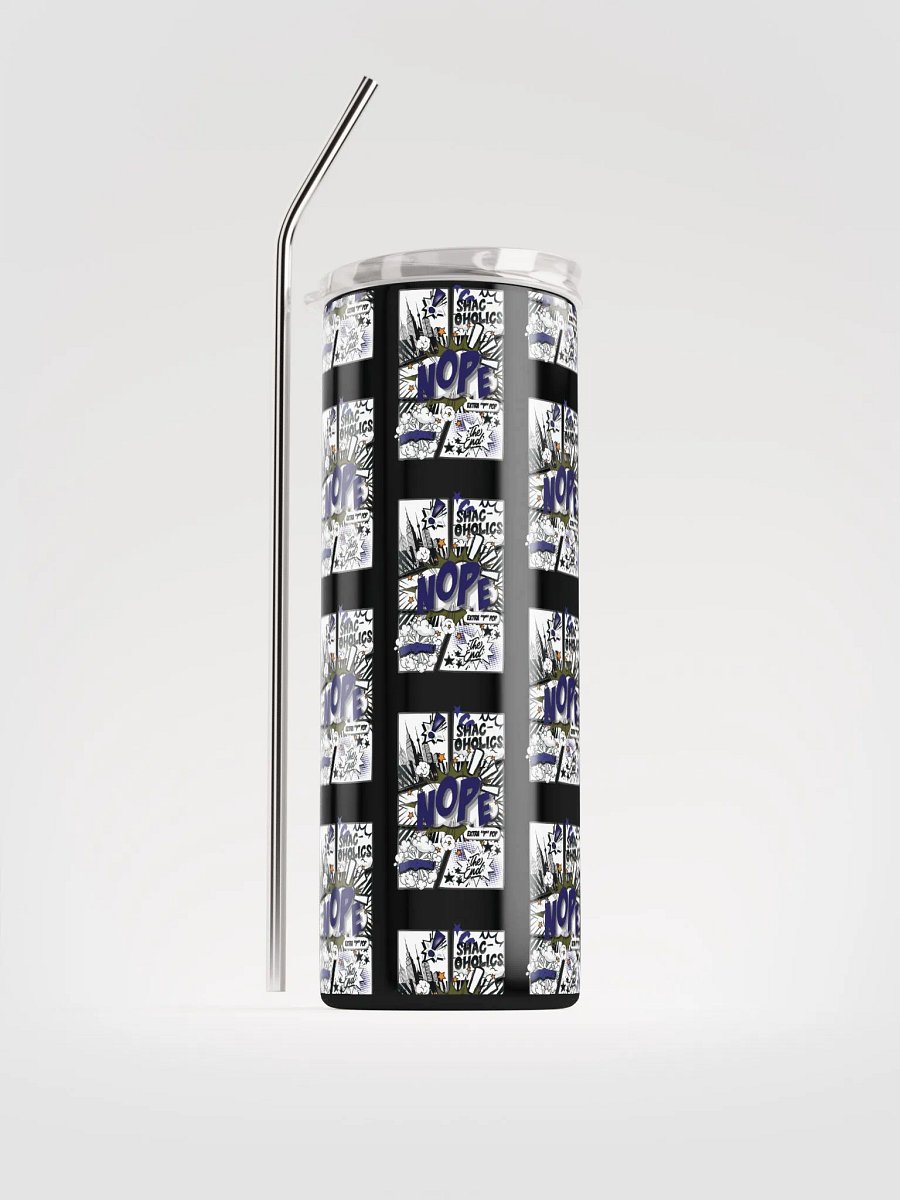 Shac-oholics Comic Blast Tumbler - Dark Blue 