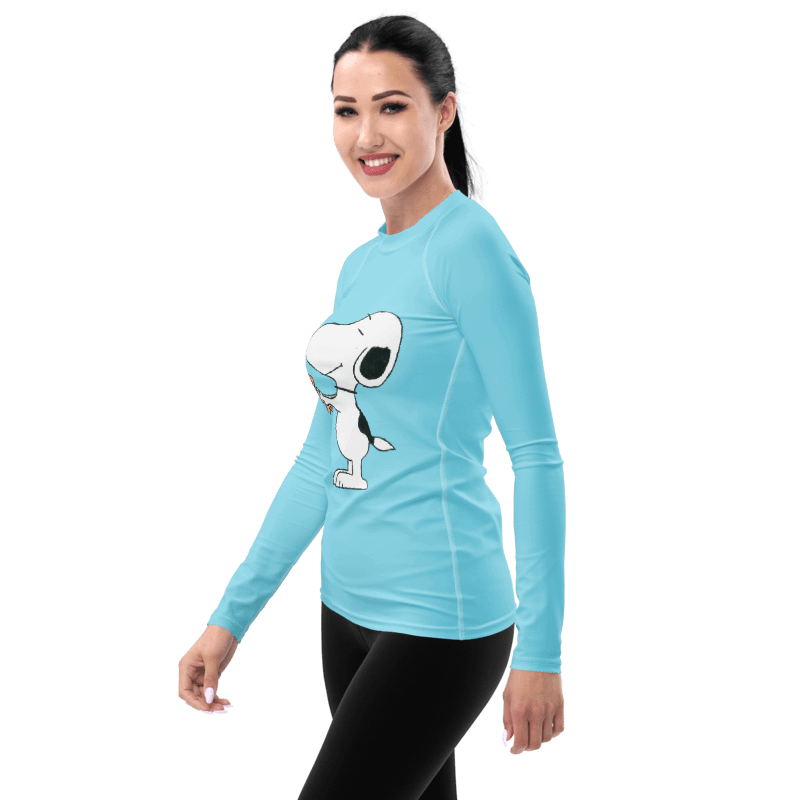 Snoopy (art by Dina R.) - Women's Rash Guard product image (5)