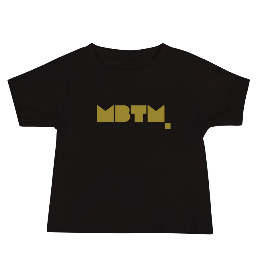 👶 Baby T-shirt with gold logo product image (5)