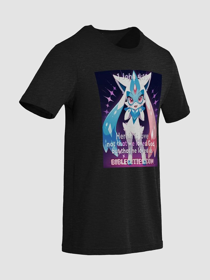 Bible Cuties Laury - Herein is love, not that we loved God, but that he loved us T Shirt product image (1)