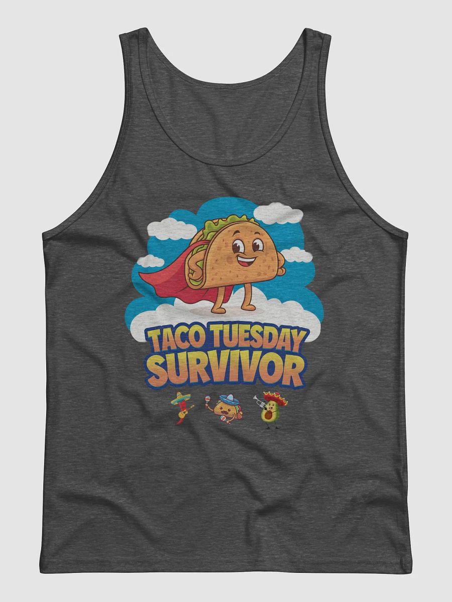 Taco Tuesday Survivor Superhero Tank Bella+Canvas (Men's) product image (7)