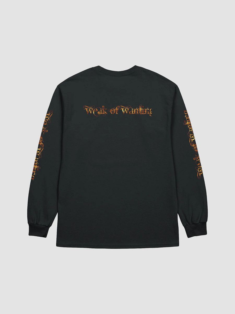 Weak Of Wanting 'The Demons Inside' Reversed Long Sleeve T-Shirt (Front, Back & Sleeve Print) product image (2)