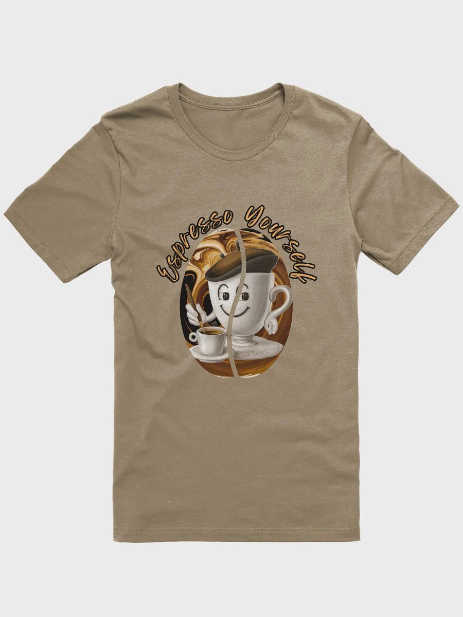 Espresso Yourself Coffee Cup Painter Design T-Shirt product image (42)