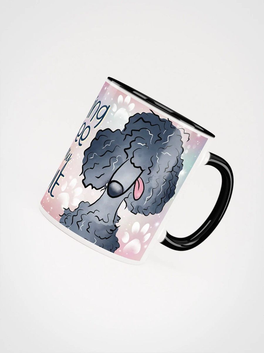 Morning Coffee with My Poodle Accent Mug product image (5)