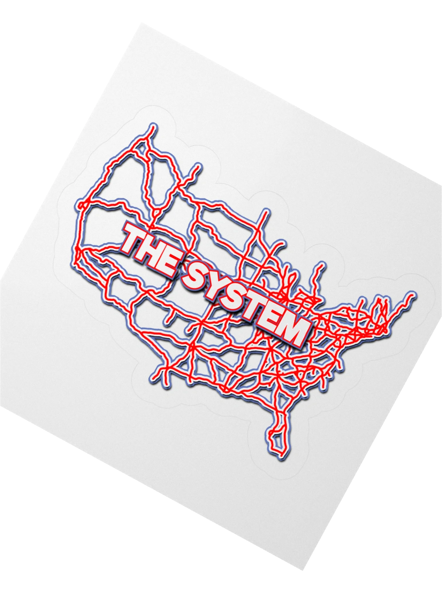 BVR | GEO "The System" Sticker product image (2)