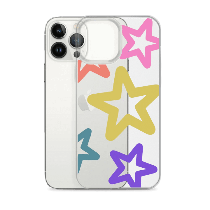 Bold Stars - Clear Case product image (2)