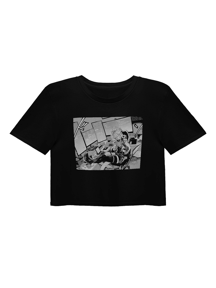 Tunana Black and White Manga Crop product image (1)