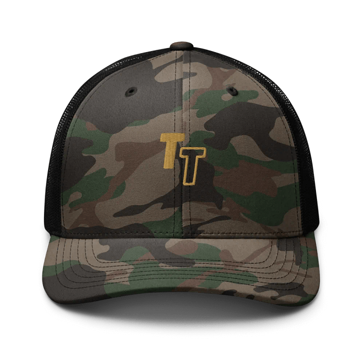 Trendy Camo Trucker Hat product image (1)