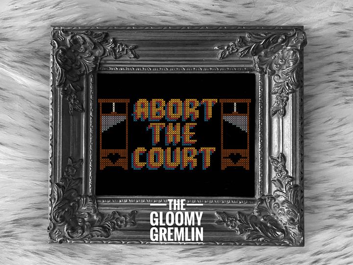 Abort the Court - Cross Stitch Pattern product image (1)
