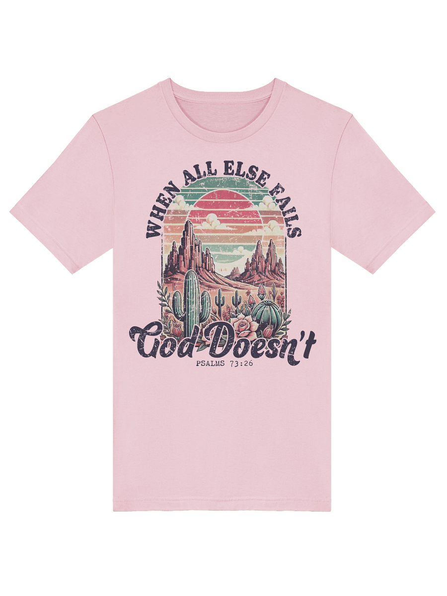Lift Me Up Lord God Does Not Fail Bible Verse Western Themed product image (3)