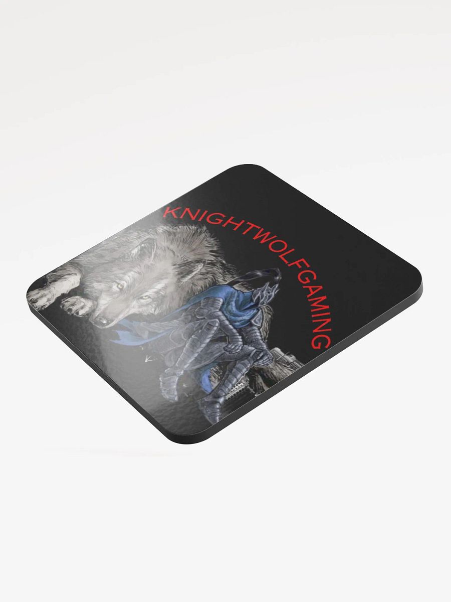 Knightwolf Gaming Glossed Cork Coaster product image (3)