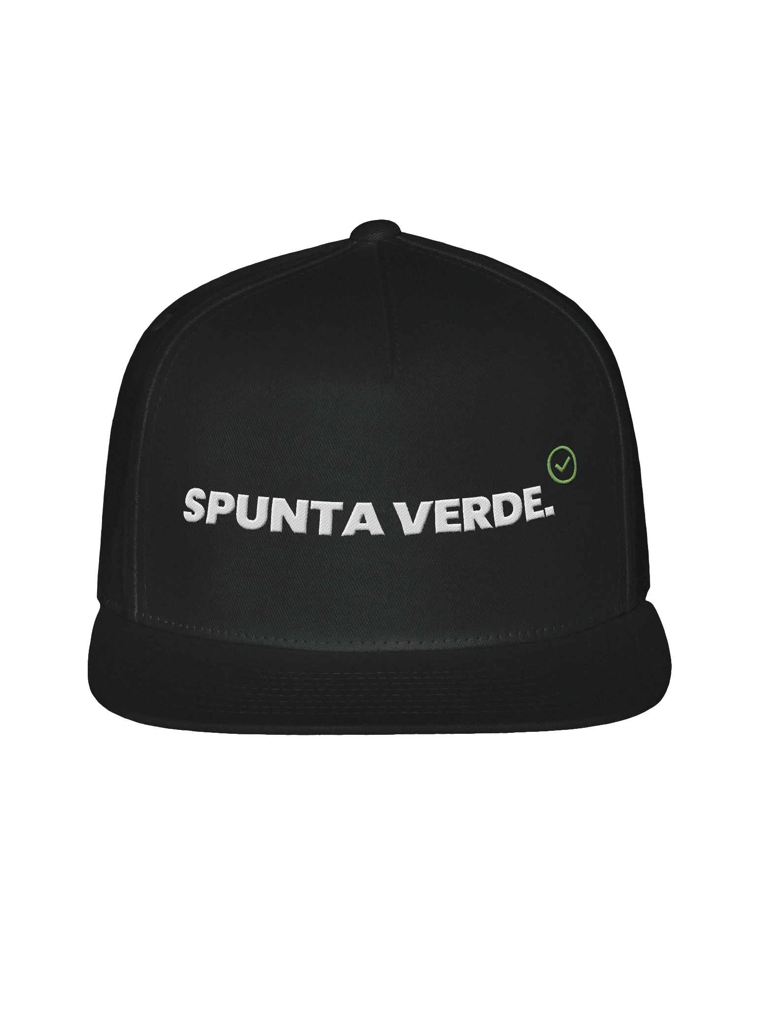 SPUNTA VERDE Yupoong Flat Snapback Cap product image (1)