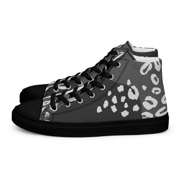 Leopard Grey Men's High Tops product image (1)