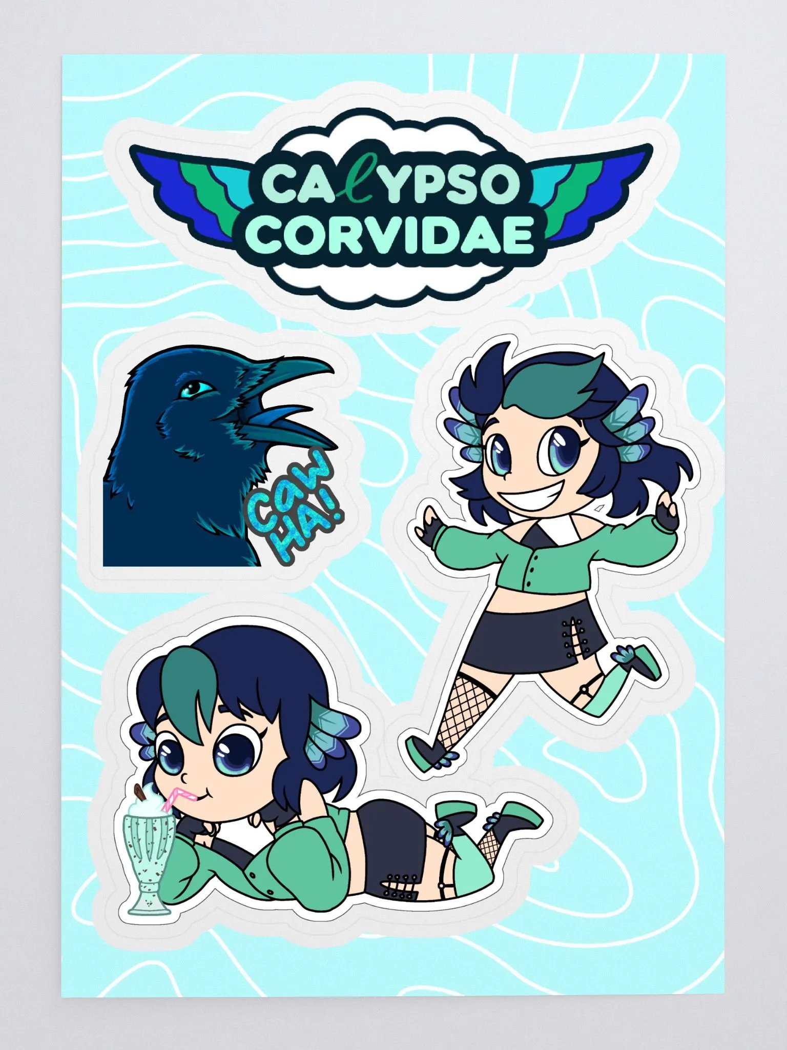 Corvid Sticker Sheet product image (3)