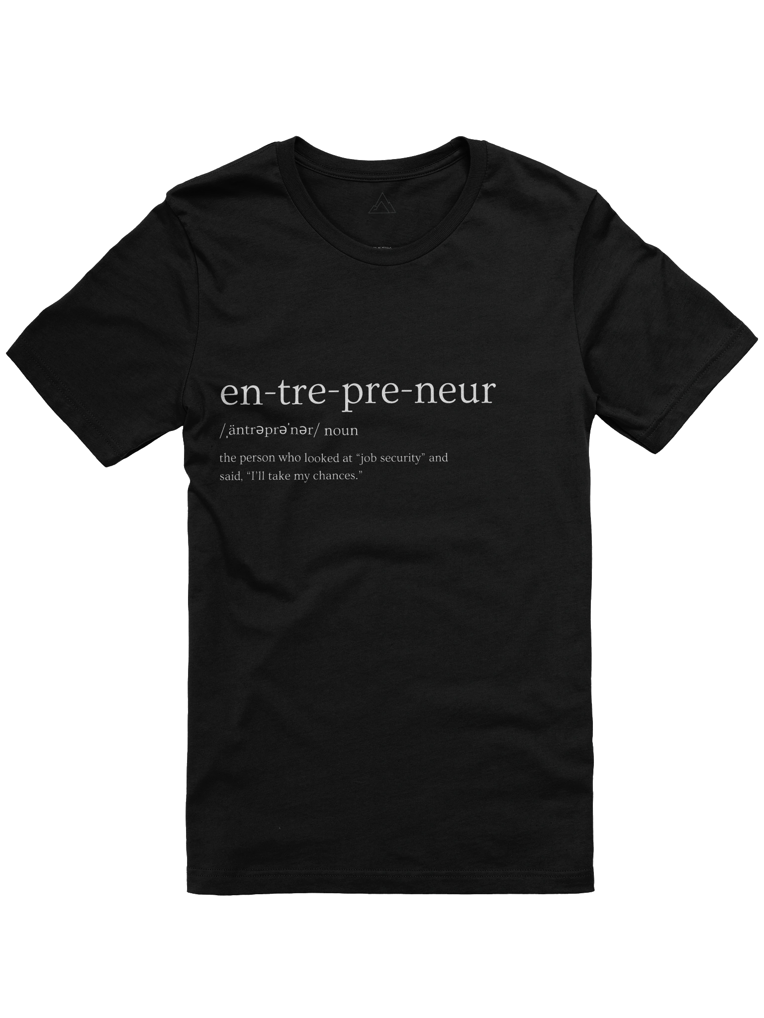 Entrepreneur Shirt V- Job Security product image (1)