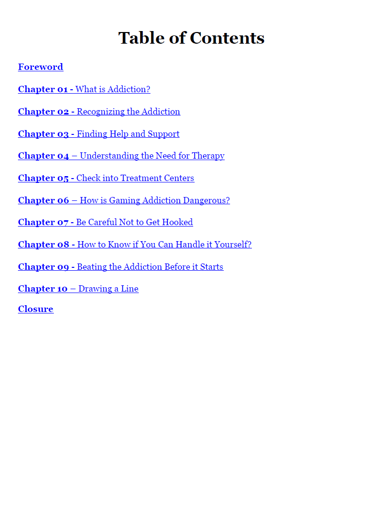 Combat Gaming Addiction eBook product image (2)