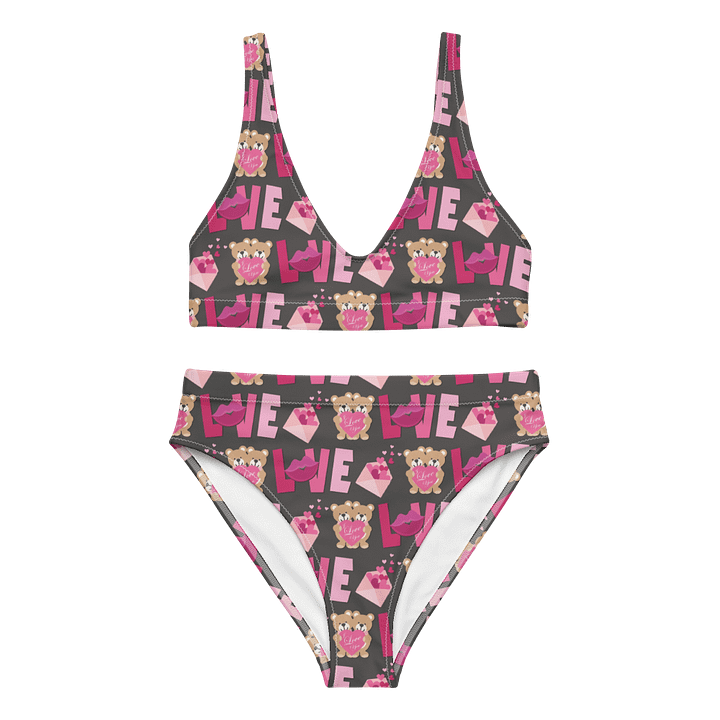 Romantic Love All-Over Print Bikini Set product image (1)