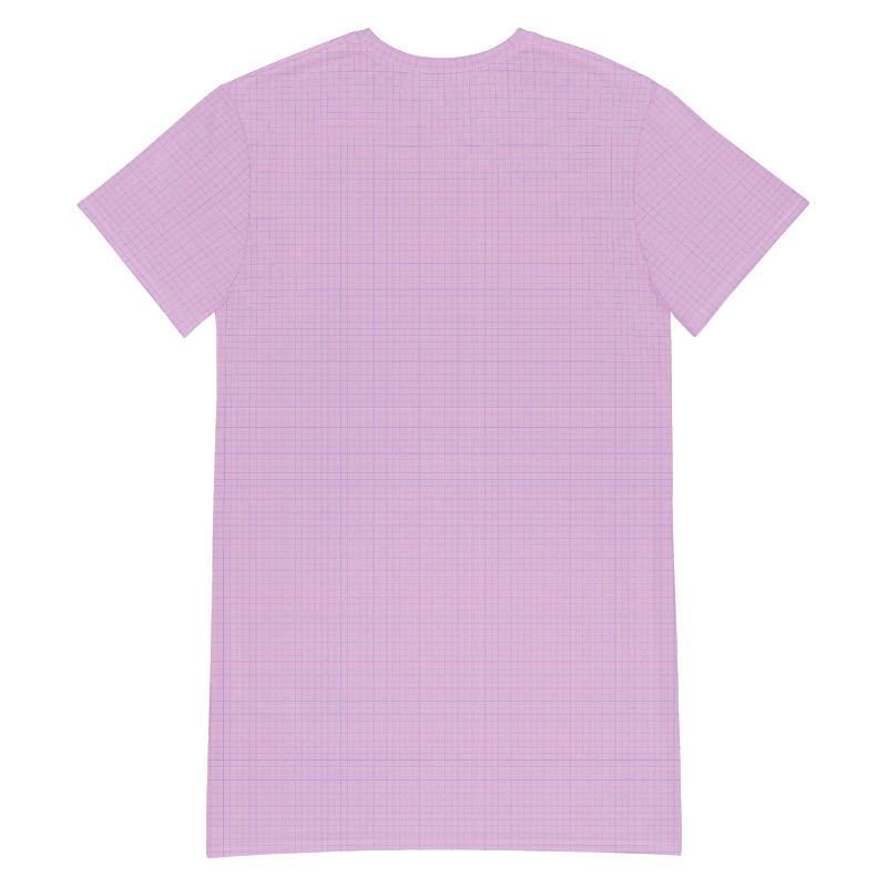 Abstract Pink Fantastic T Shirt Dress product image (11)