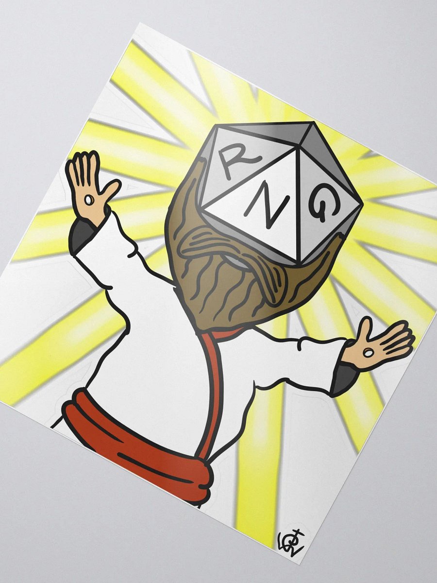 RNGsus Sticker product image (2)