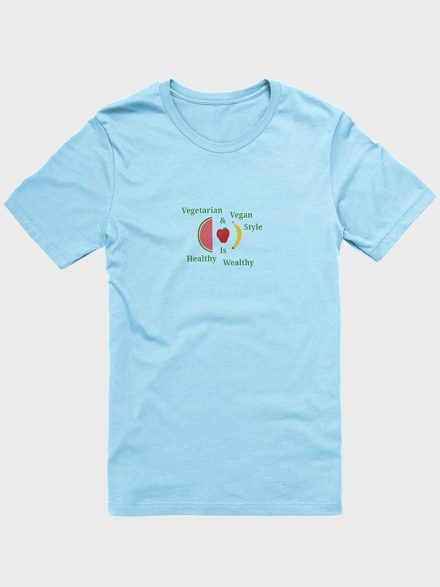 Vegetarian & Vegan Style Is Wealthy T-Shirt product image (1)