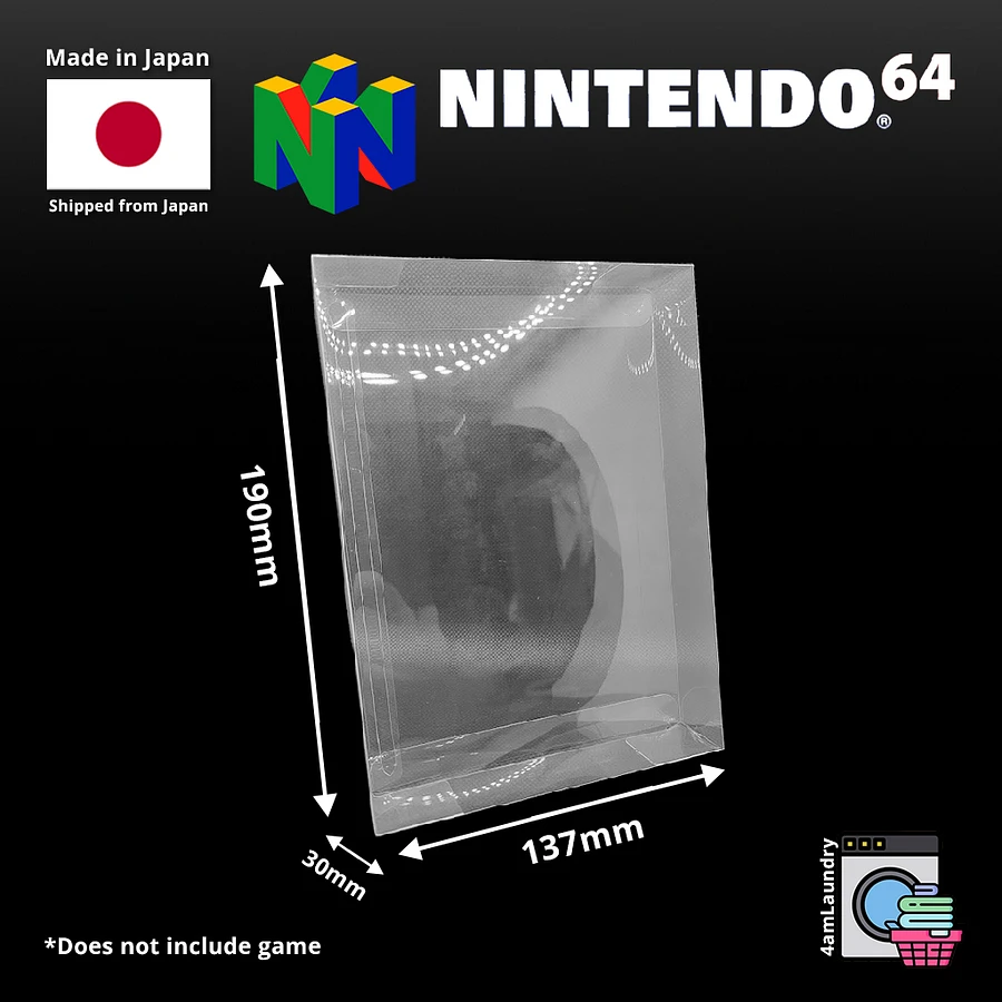 Nintendo 64 Box Protectors product image (5)
