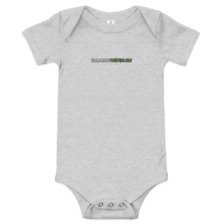 SulphurThreads Baby Embroidered Onesie product image (1)