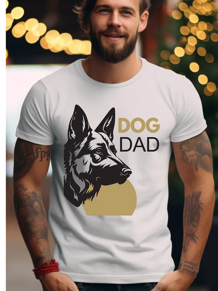 Dog Dad German Shepherd T-Shirt product image (13)