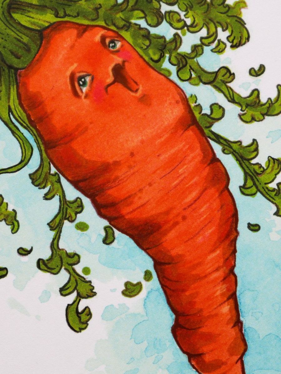 HAPPY CARROT PRINT product image (2)