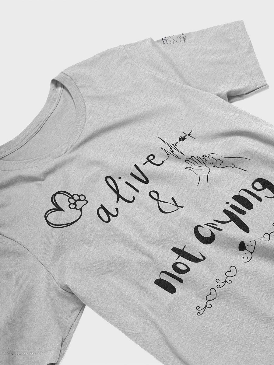 Alive & Not Crying Tee (Black) product image (27)