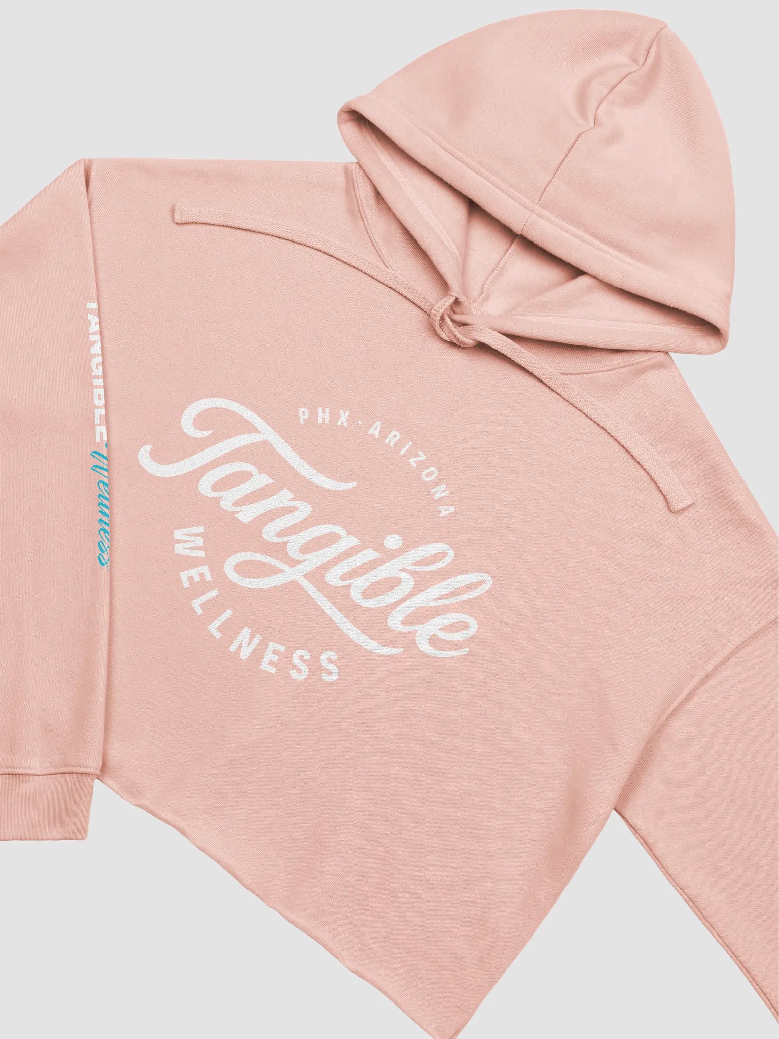Tangible Script Cropped Hoodie product image (17)
