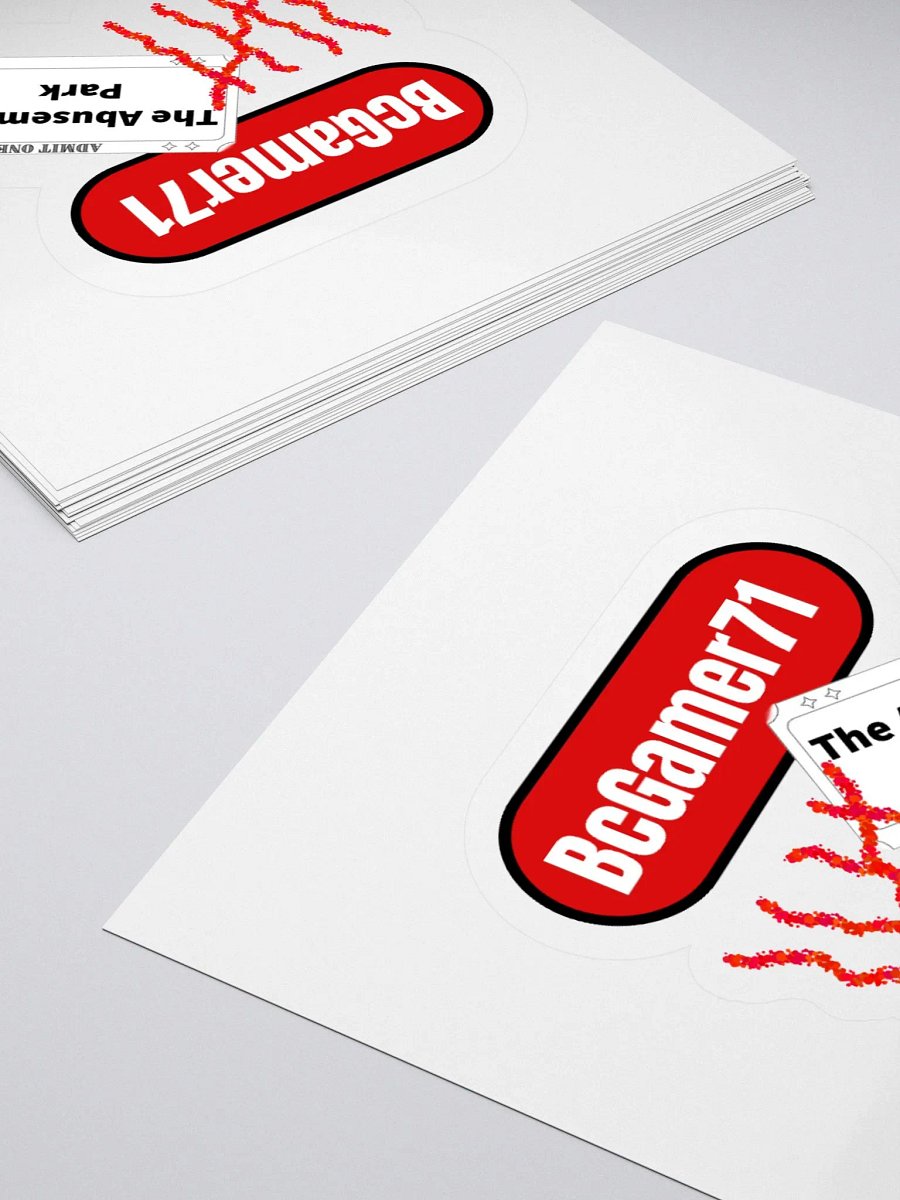 The BcGamer71 Sticker product image (4)
