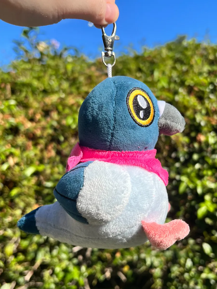 Doug the Pigeon Plush Keychain! product image (4)