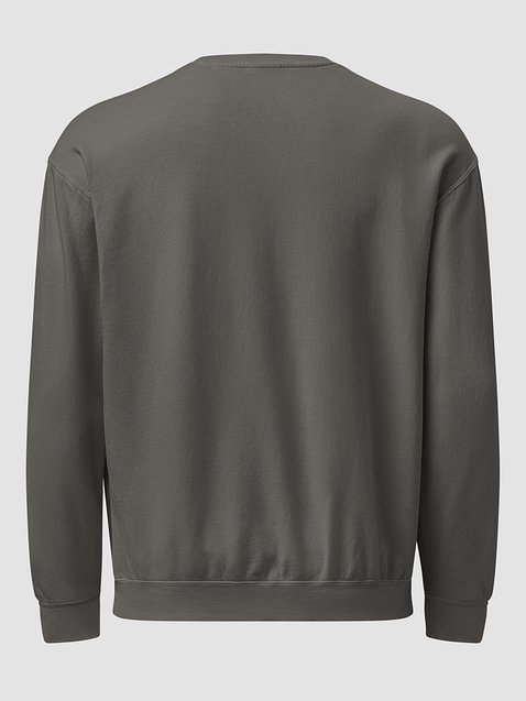 Photo showing Comfort Colors Unisex Garment-Dyed Fleece Crewneck Sweatshir