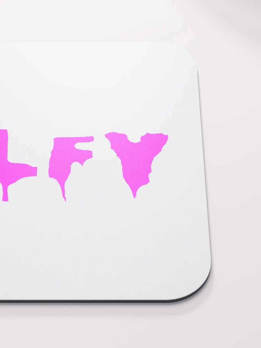 Drippy Pink Wolfy Mouse Pad product image (5)