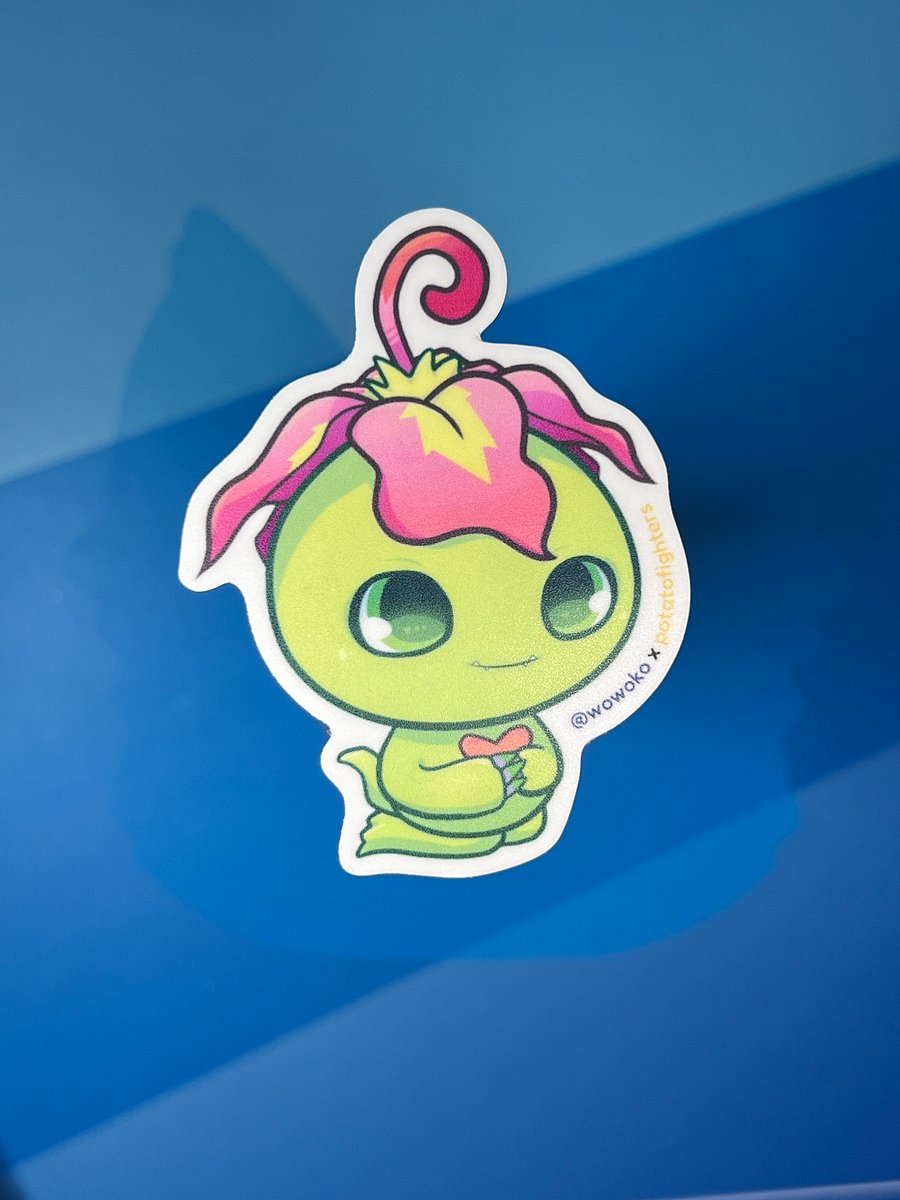 WoWoKo x Potato Fighters - Digimon - Palmon - Sticker product image (2)