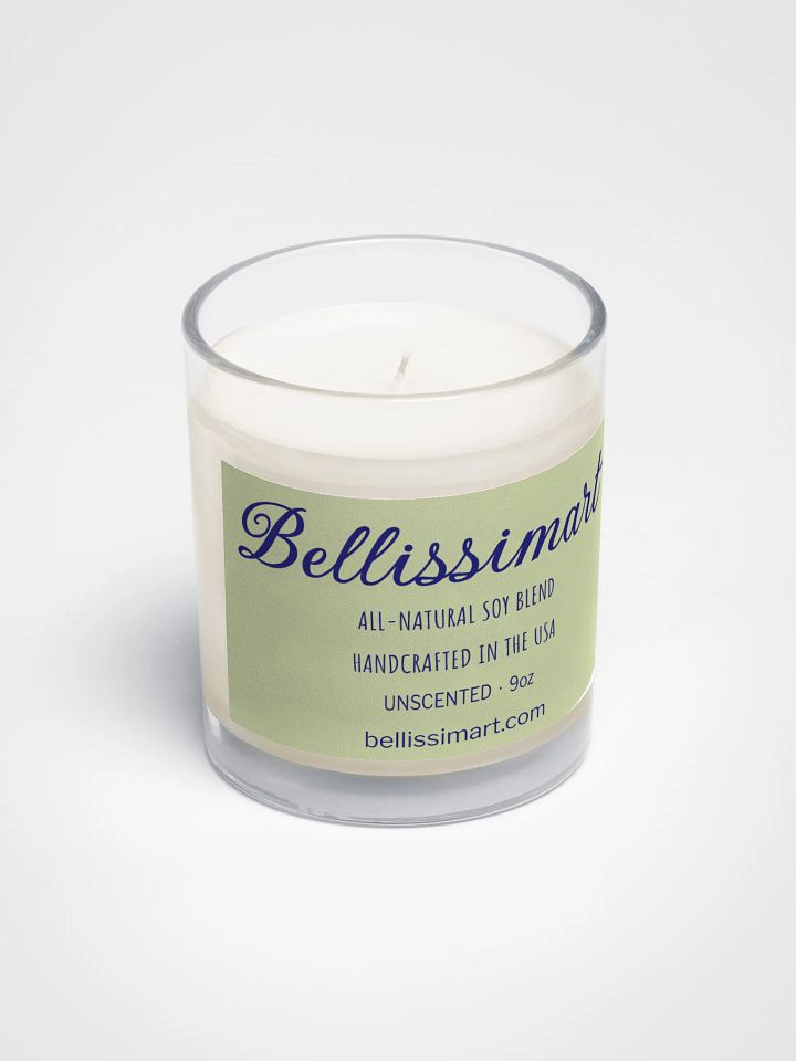 Unscented Candle, 9oz product image (2)